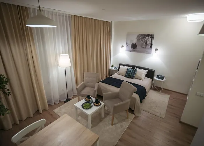 Raugyklos Apartamentai Lägenhet *